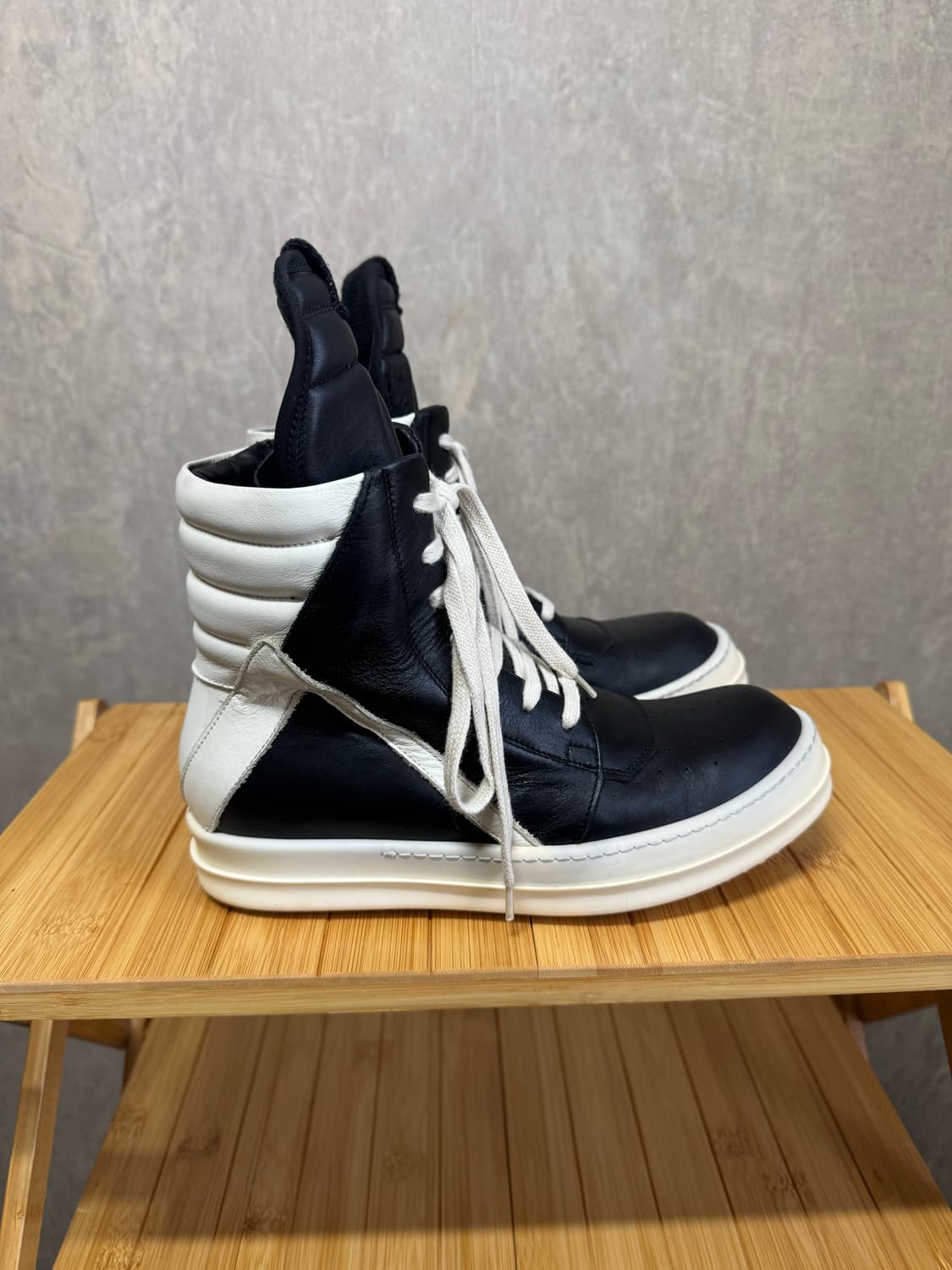 37 / Rick Owens 릭오웬스 모노크롬 지오바스켓 상품이미지4