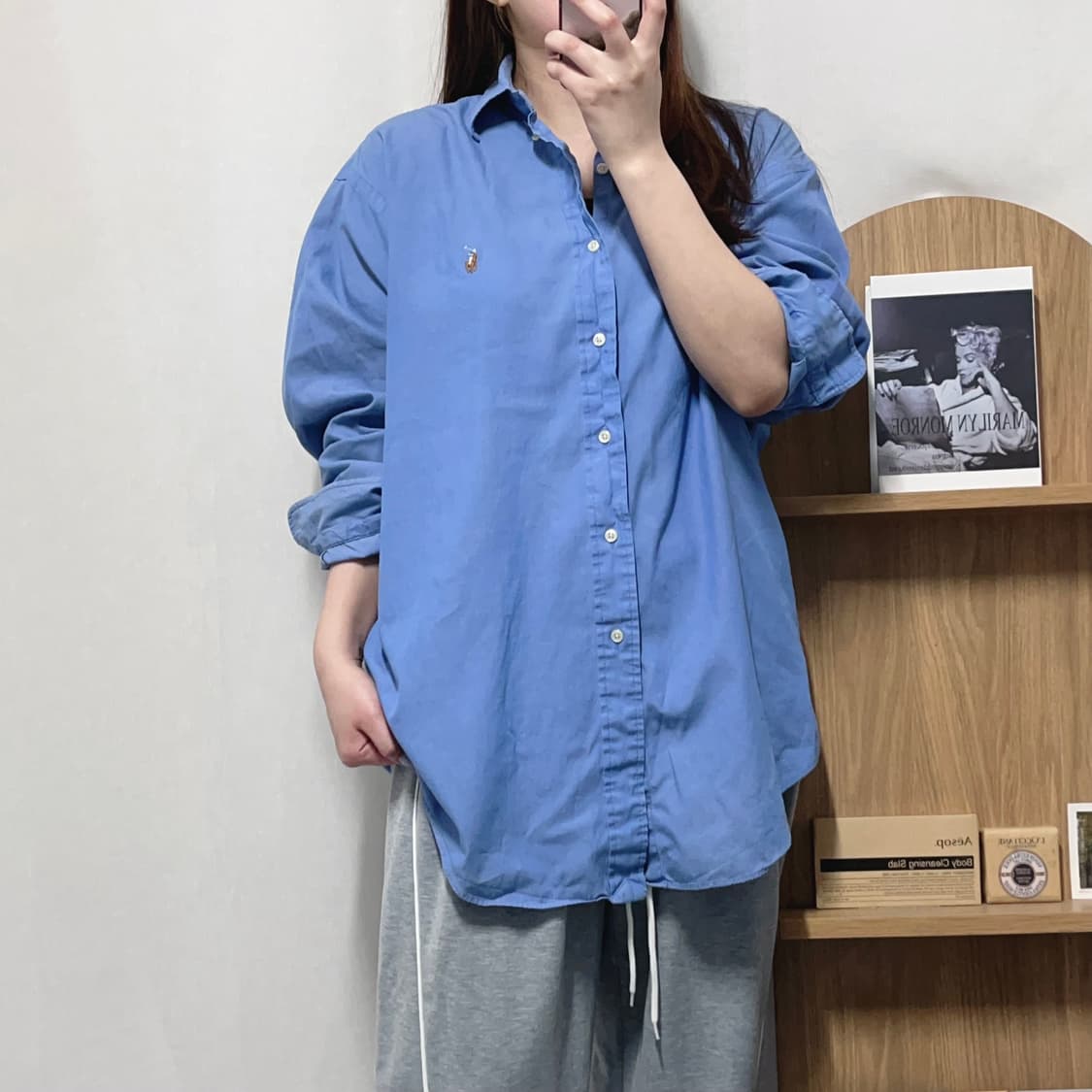 [정품] 폴로 딥소라 / 멀티포니 오버핏 셔츠 [ 16 ] 상품이미지2