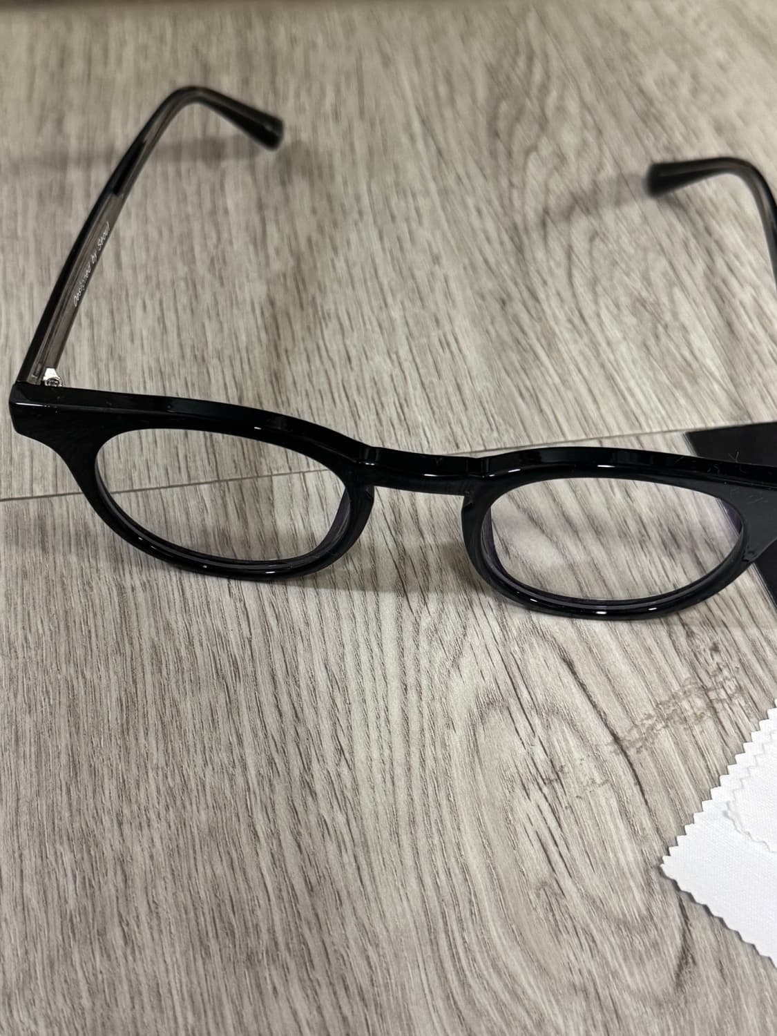 한글안경 안경테 서울컬렉션 연희 블랙  상품이미지4