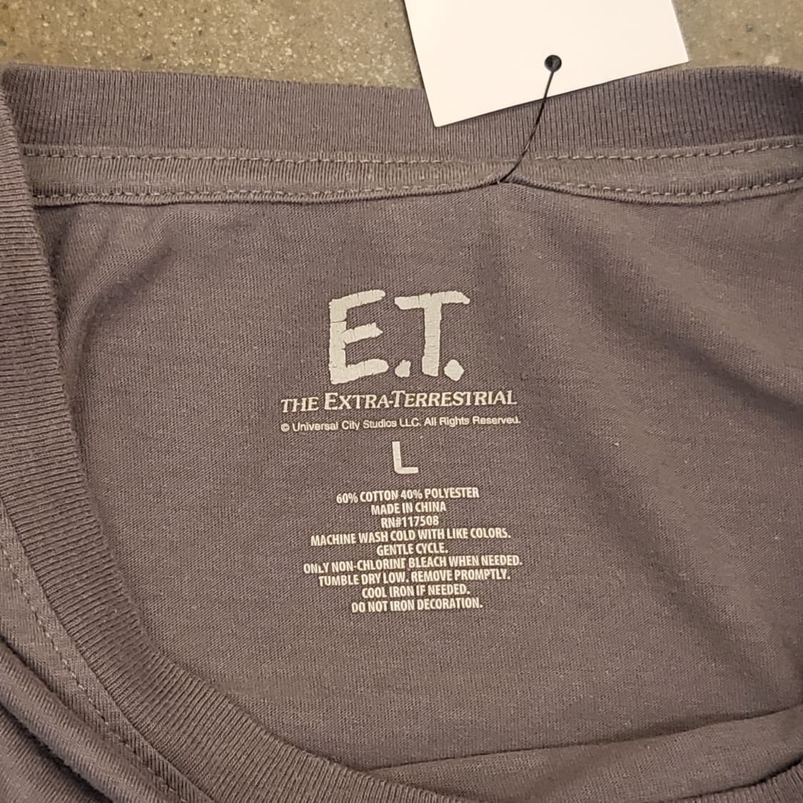 이티 E.T. 영화 티셔츠 상품이미지3