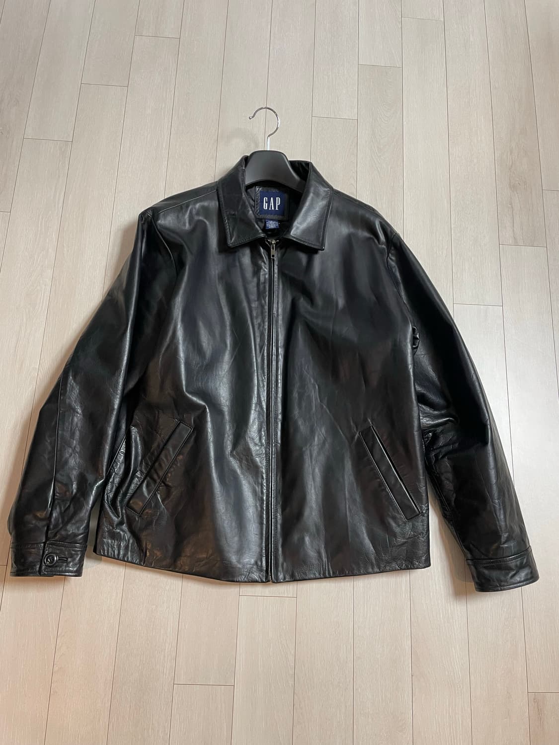 올드 갭 레더 싱글라이더 자켓 L 상품이미지1