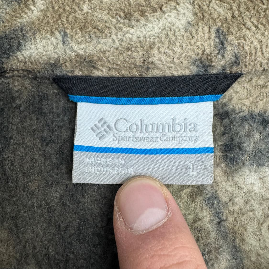컬럼비아 카모 플리스  상품이미지5