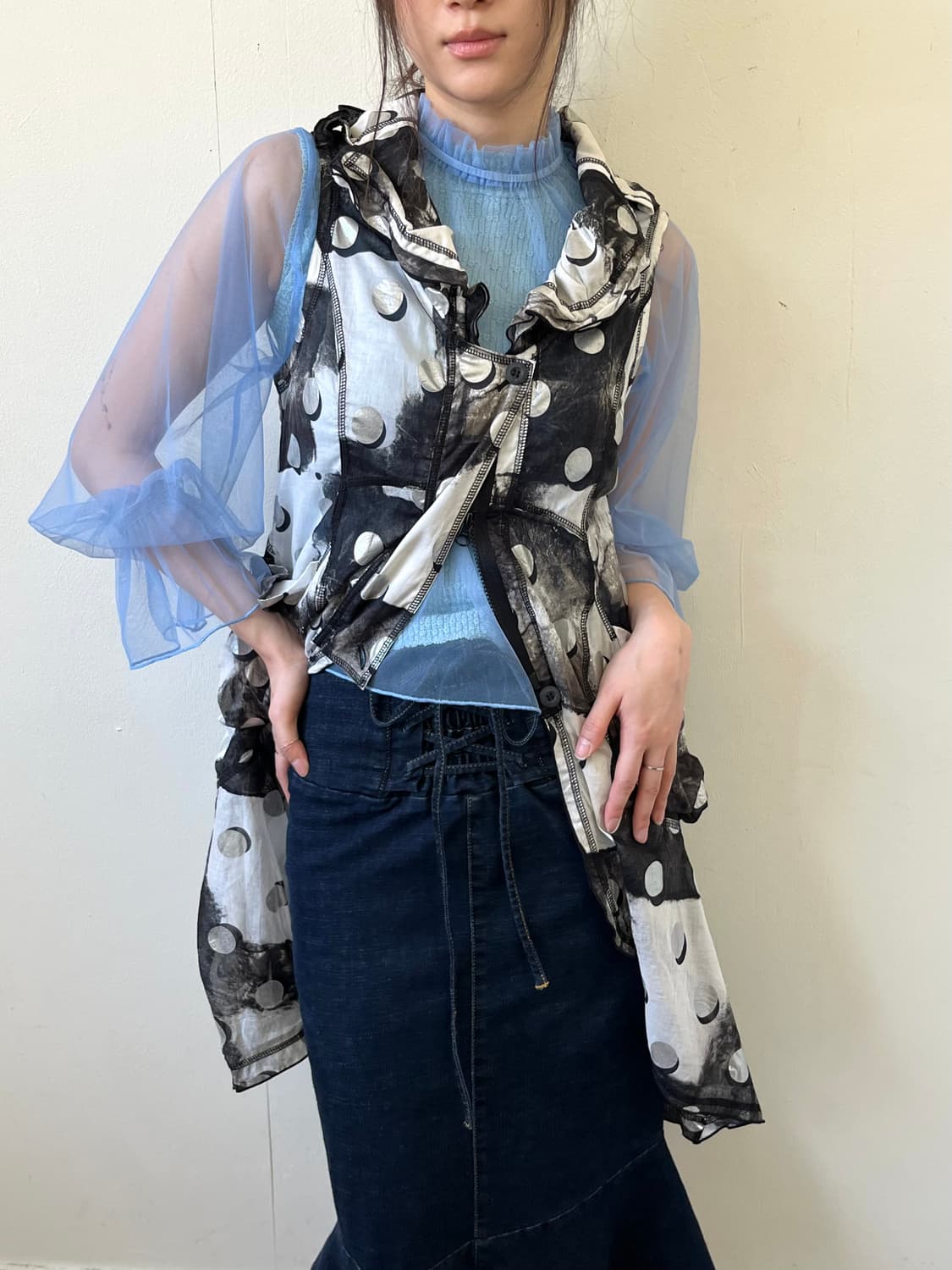 EIKO KONDO 아카이브 원피스 자켓 상품이미지7