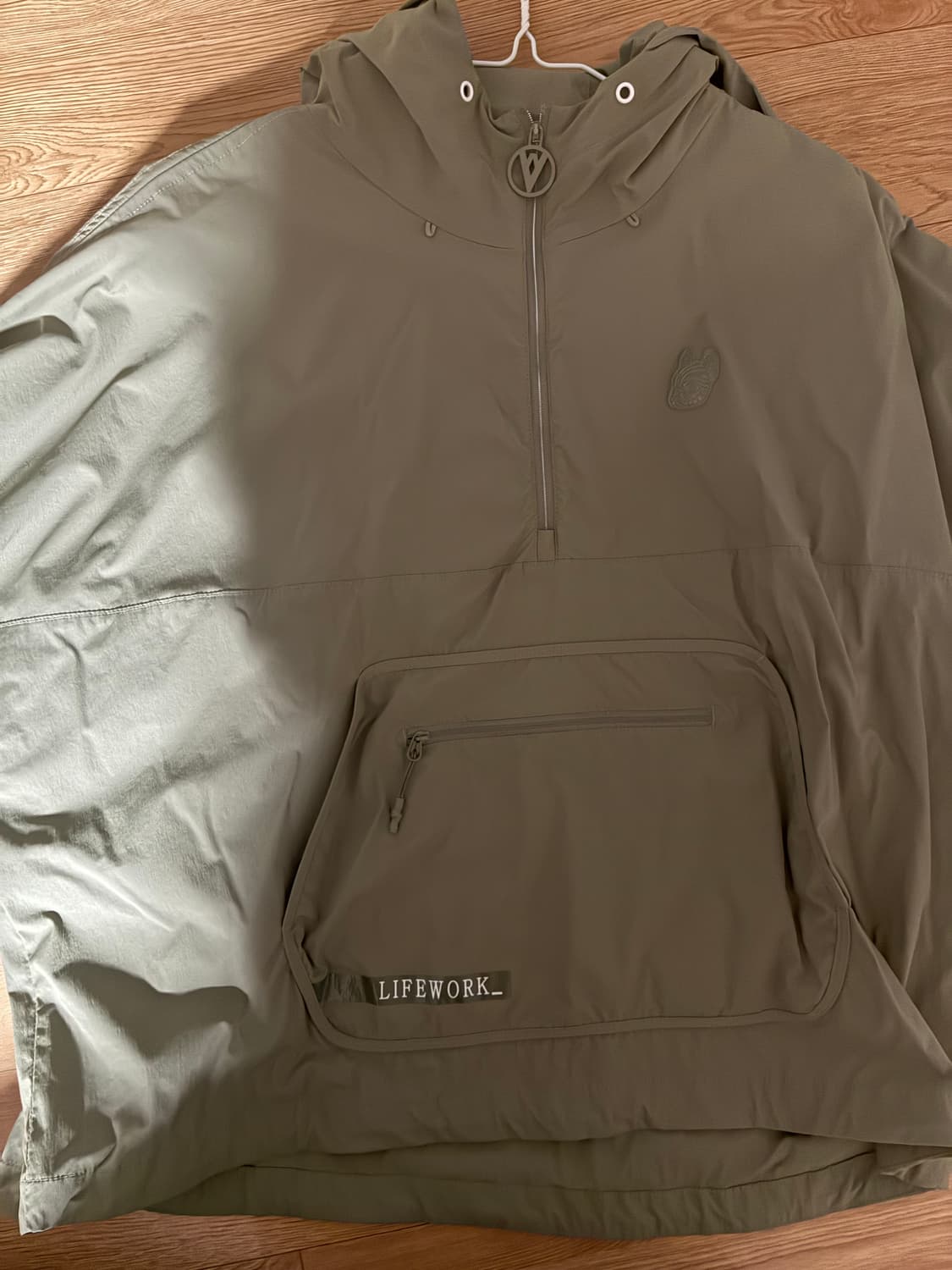 라이프워크 후드 반팔 아노락 M 상품이미지1
