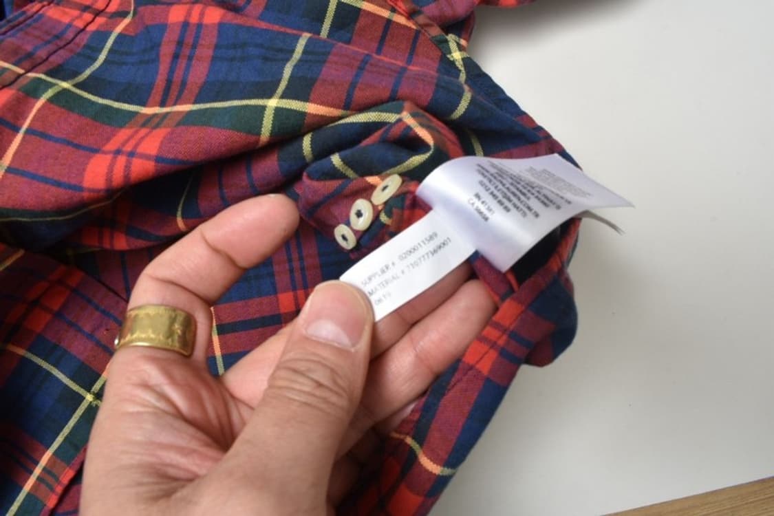 폴로 랄프포렌 체크 셔츠 남방 L N1203 상품이미지6