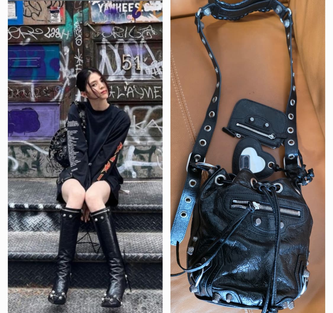 정품 발렌시아가 한소희 르카골 버킷백 상품이미지1