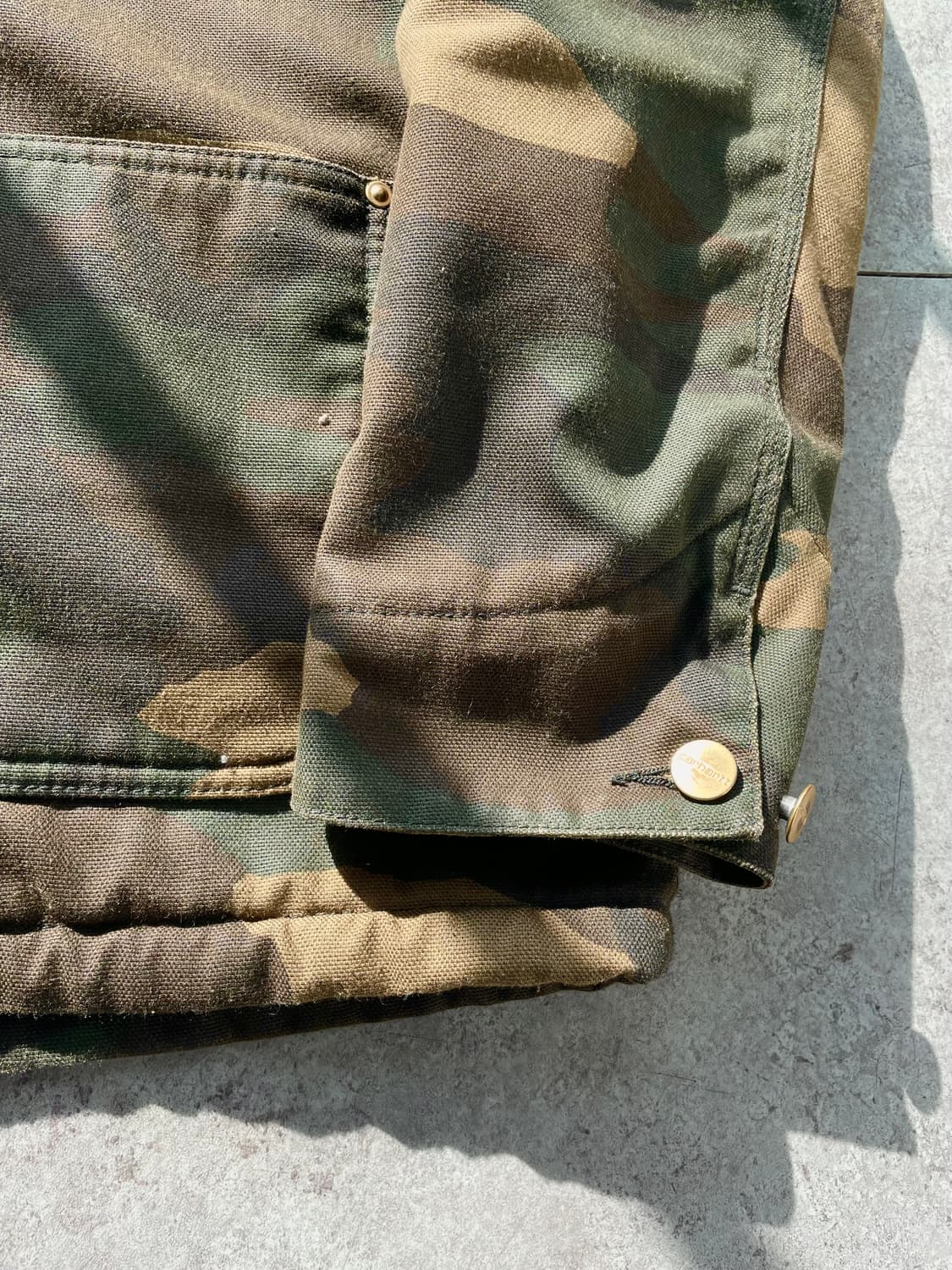 칼하트 카모플라쥬 워크자켓 상품이미지5