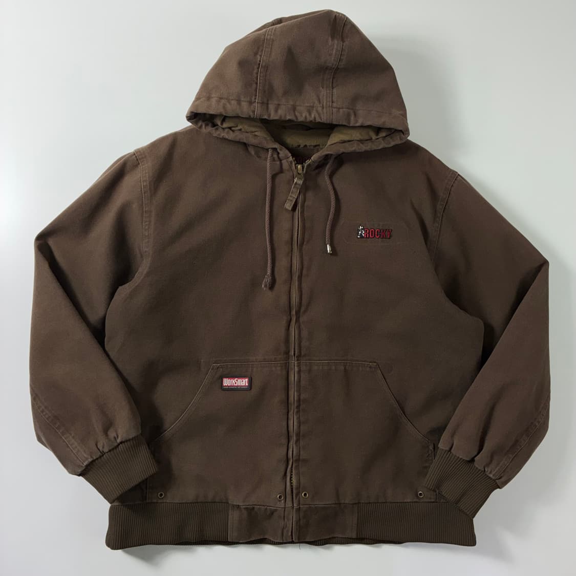 Rocky  로키 코튼 덕캔버스 브라운 워크 자켓  상품이미지2