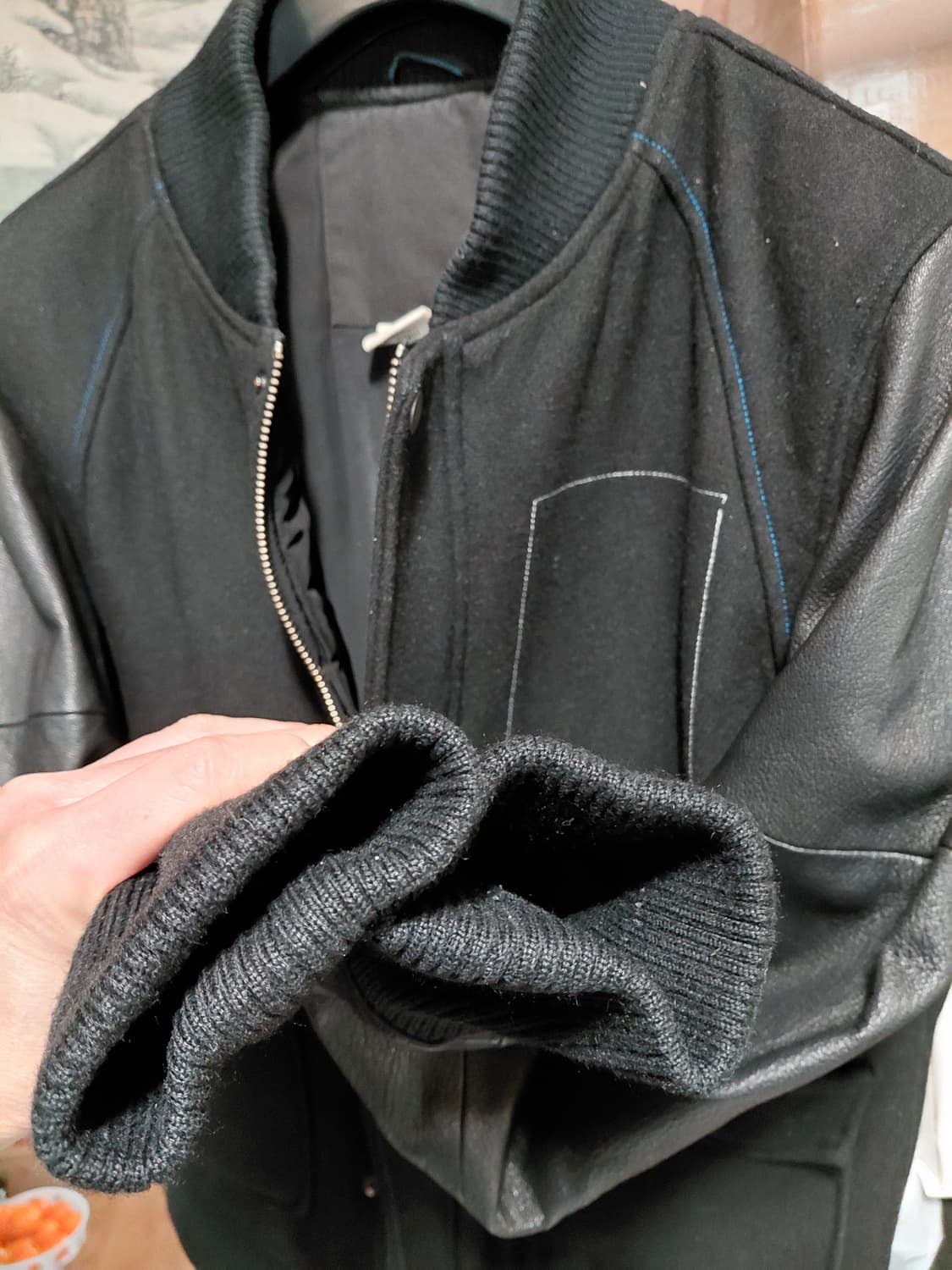 [solov]추동용 바시티 패딩 자켓 XL(100~슬림105)사이즈 상품이미지9