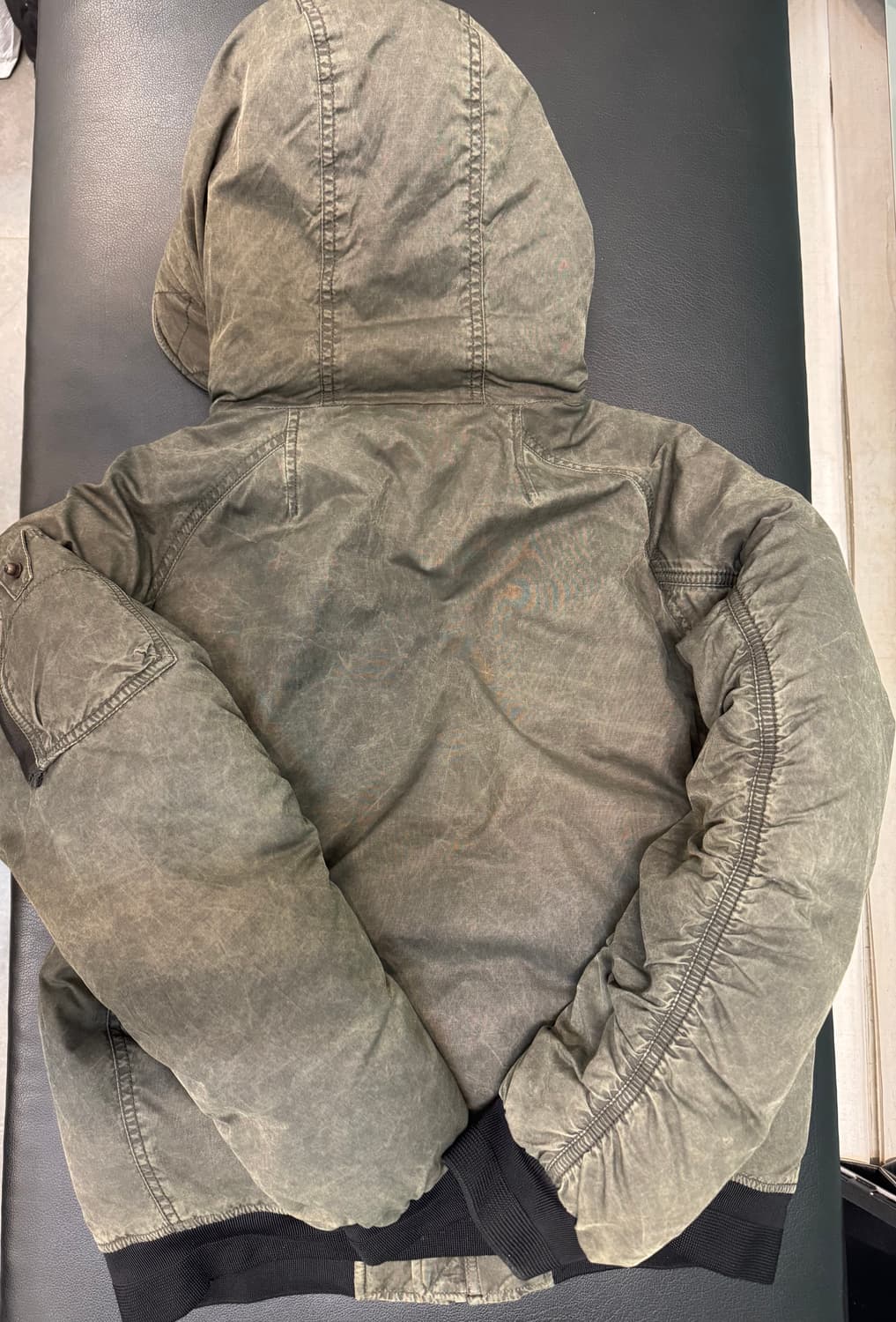 Series 시리즈 구스다운 봄버 자켓 패딩 95 상품이미지2