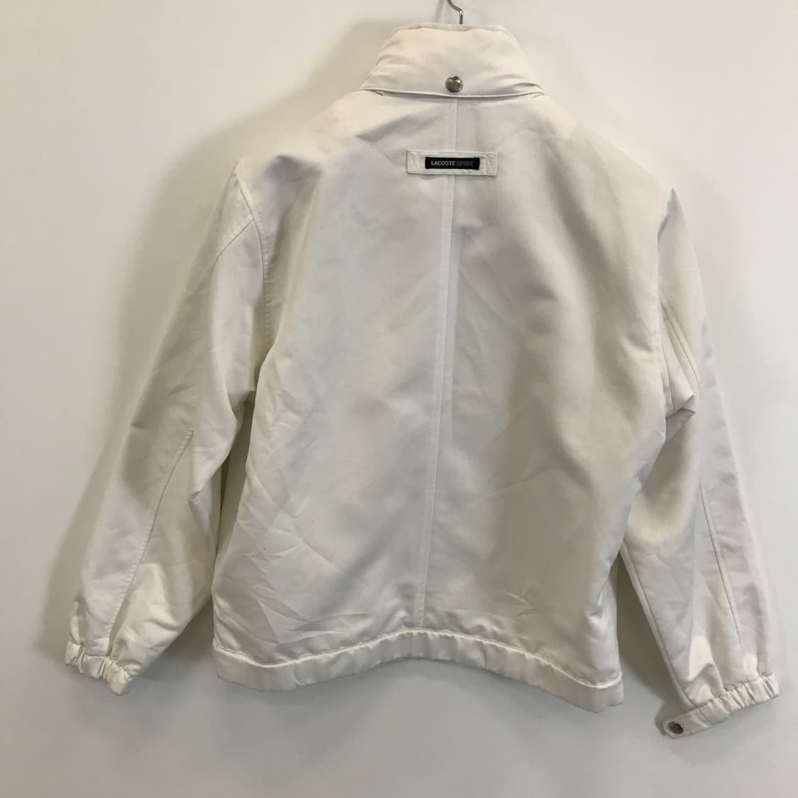 라코스테 폴리쉘 화이트 우븐자켓 [여성95] 상품이미지3