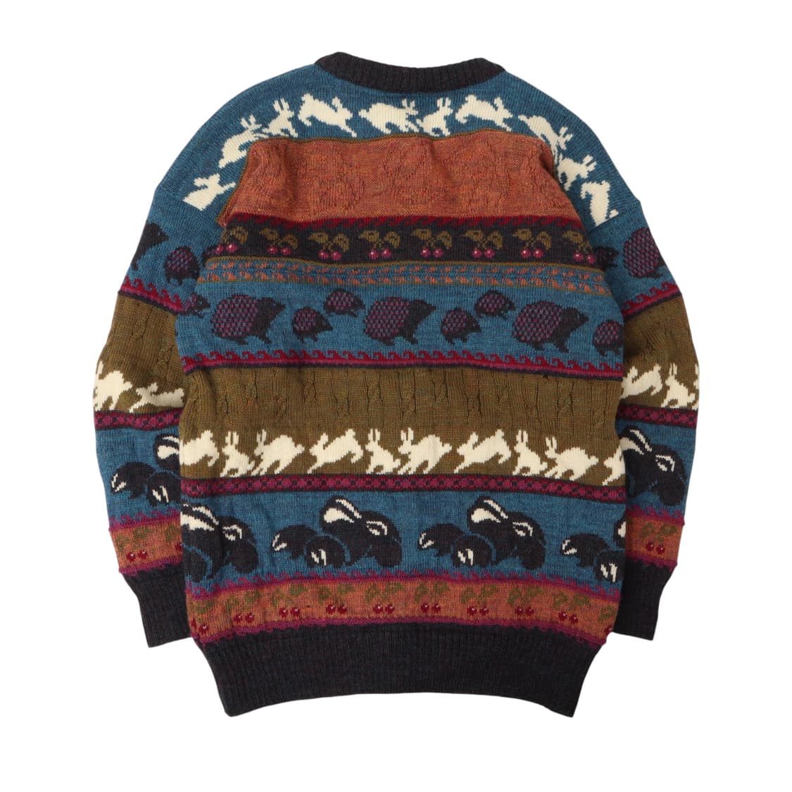 90s Concept 브리티안 울 니트웨어 가디건 상품이미지5