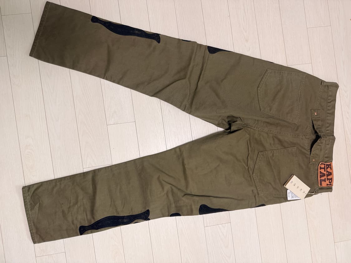 캐피탈 치노 맥시칸 턱시도 팬츠 카키 32 상품이미지2