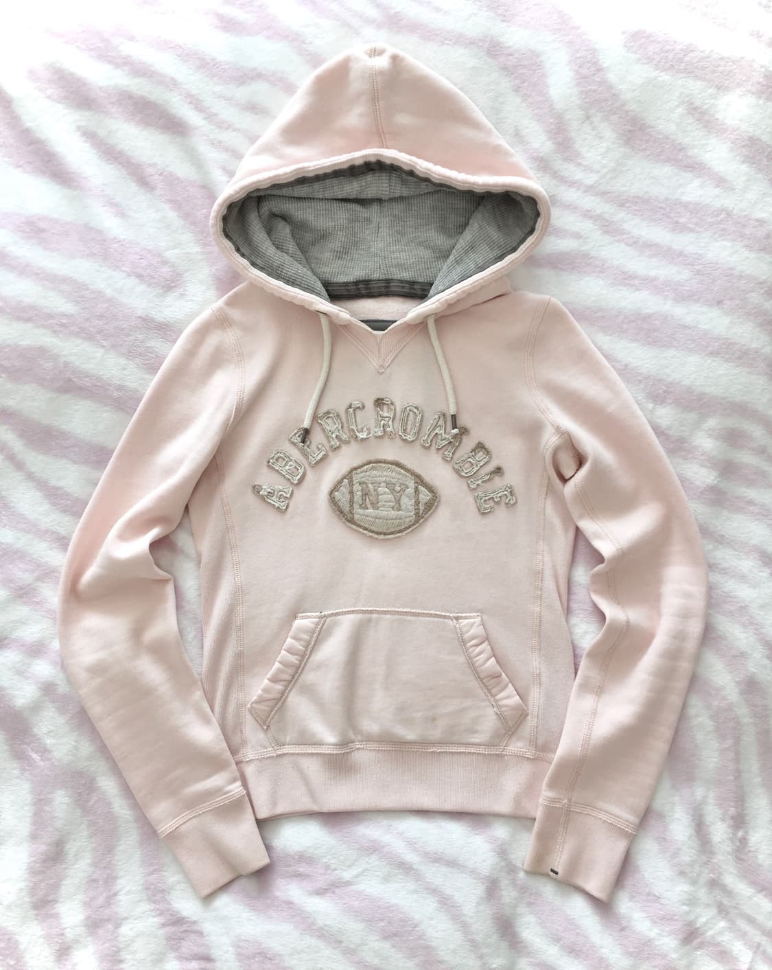 아베크롬비 연핑크 쿠키로고 후드티 핀터레스트 러힙 히메갸루 상품이미지8