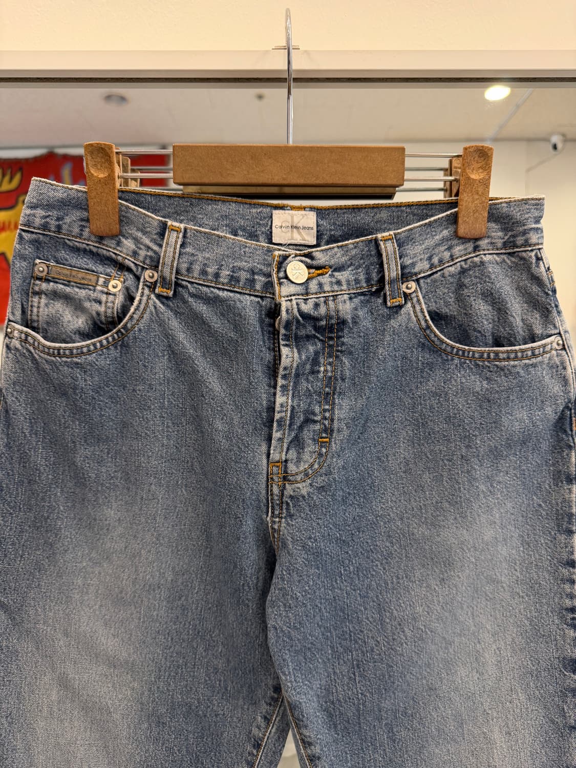 90s Calvin Klein 캘빈클라인 데님 팬츠 (29-30inch) 상품이미지2