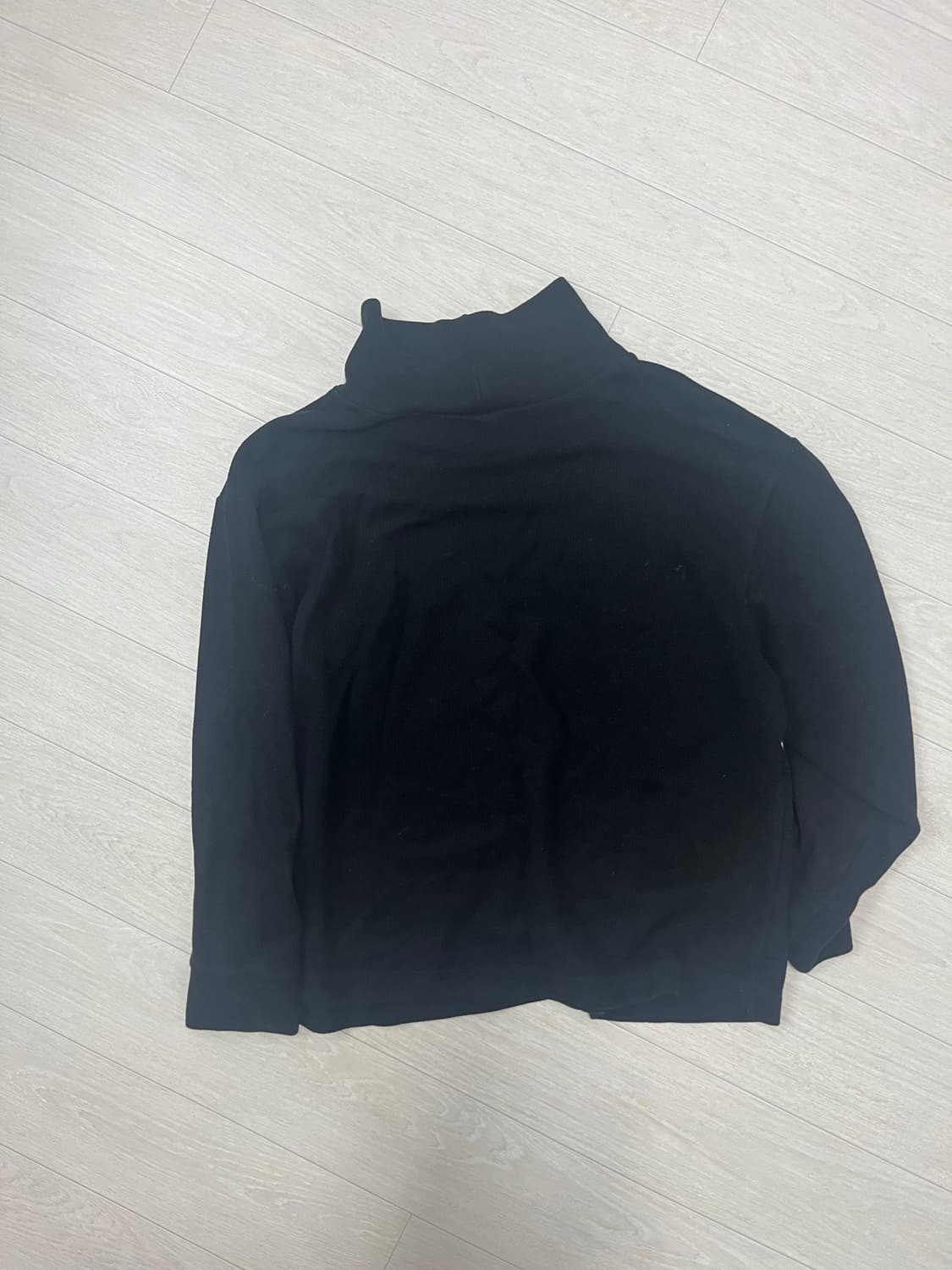 유니클로 후리스 모크넥(블랙, 브라운) 상품이미지3