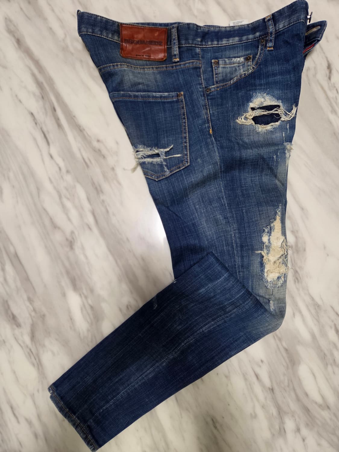 디스퀘어드 디스트로이드 데님팬츠 상품이미지4