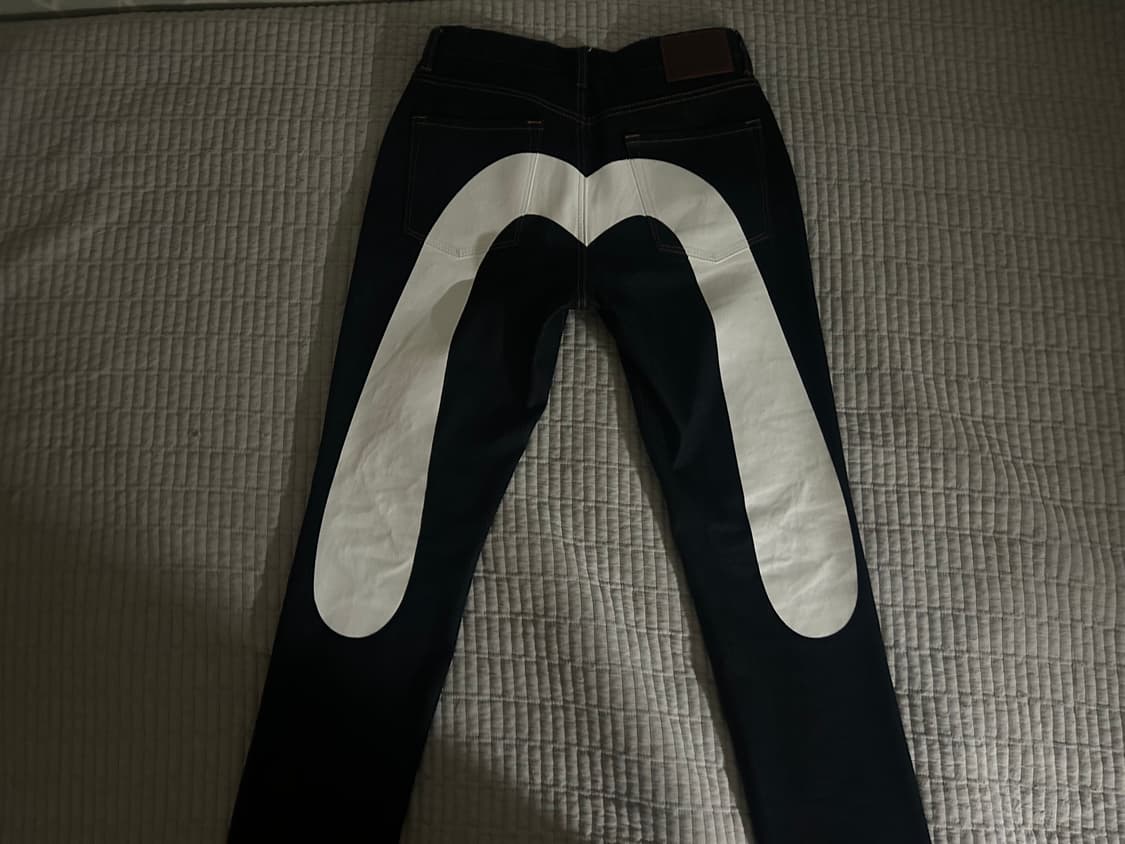 에비수 빅로고 데님 상품이미지1