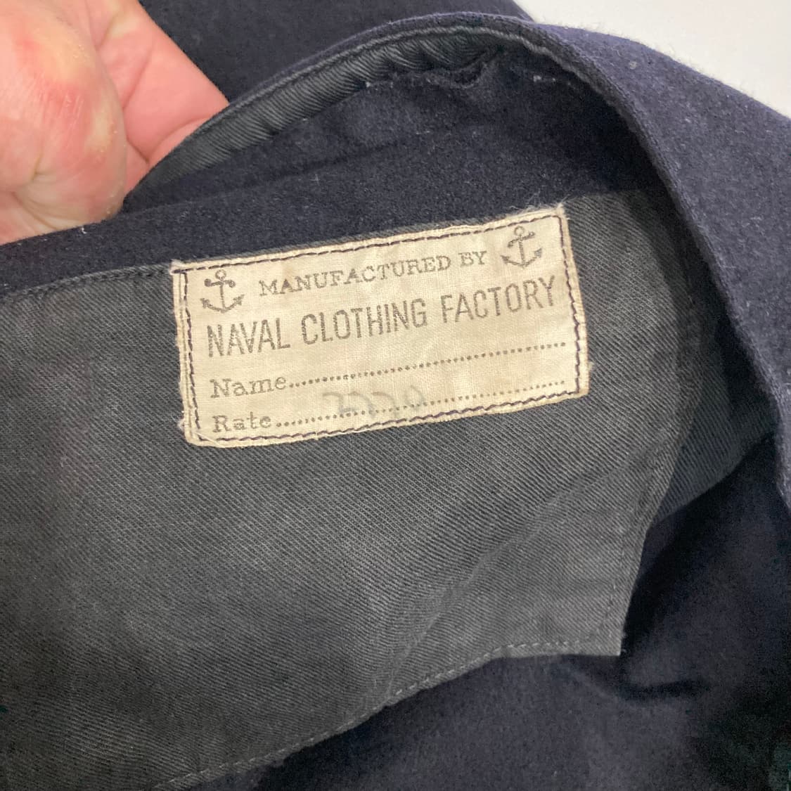 WW2 40s Us navy wool sailor pants 상품이미지7