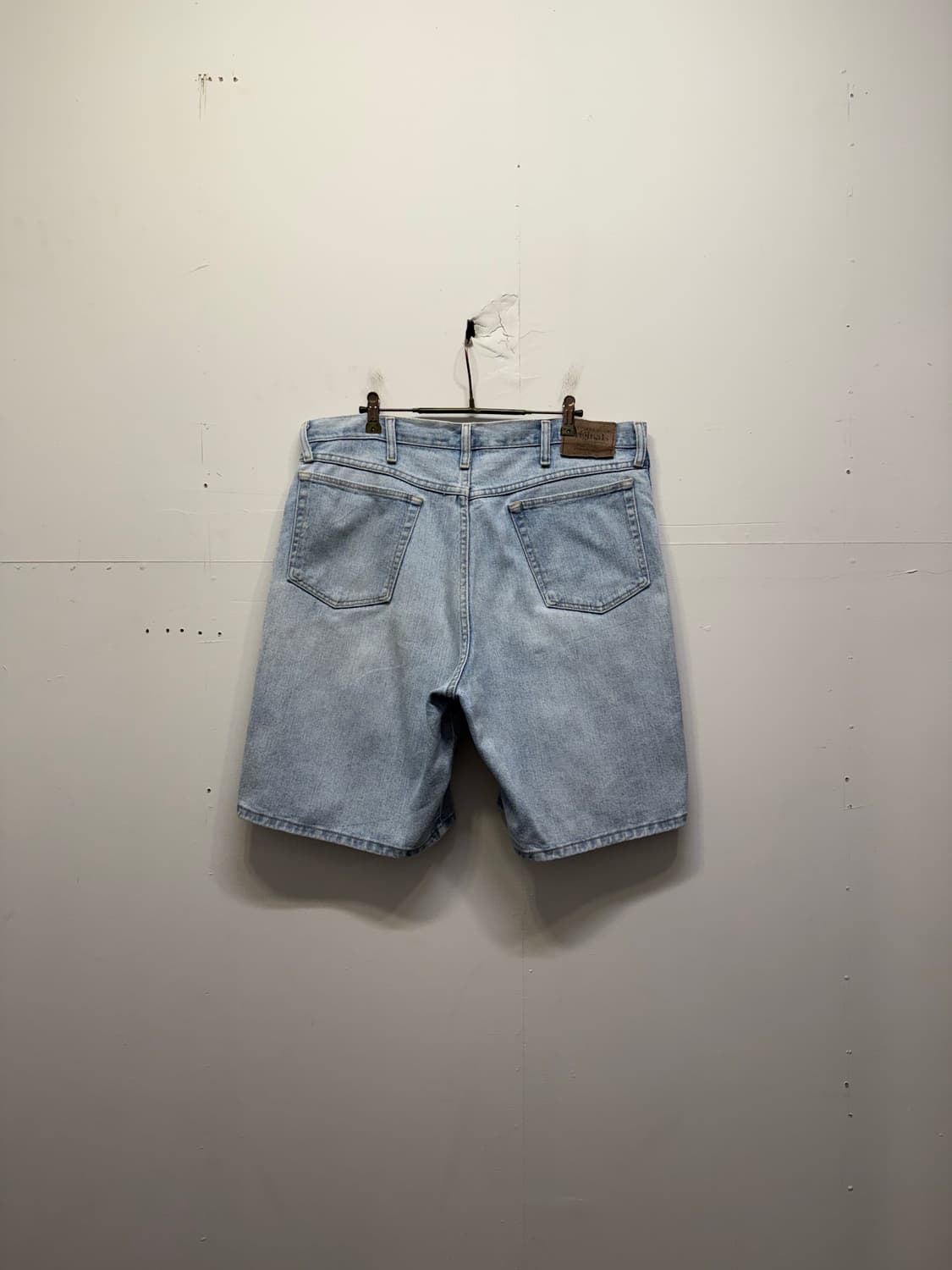 랭글러 데님 쇼츠 청반바지 (38inch) 상품이미지1
