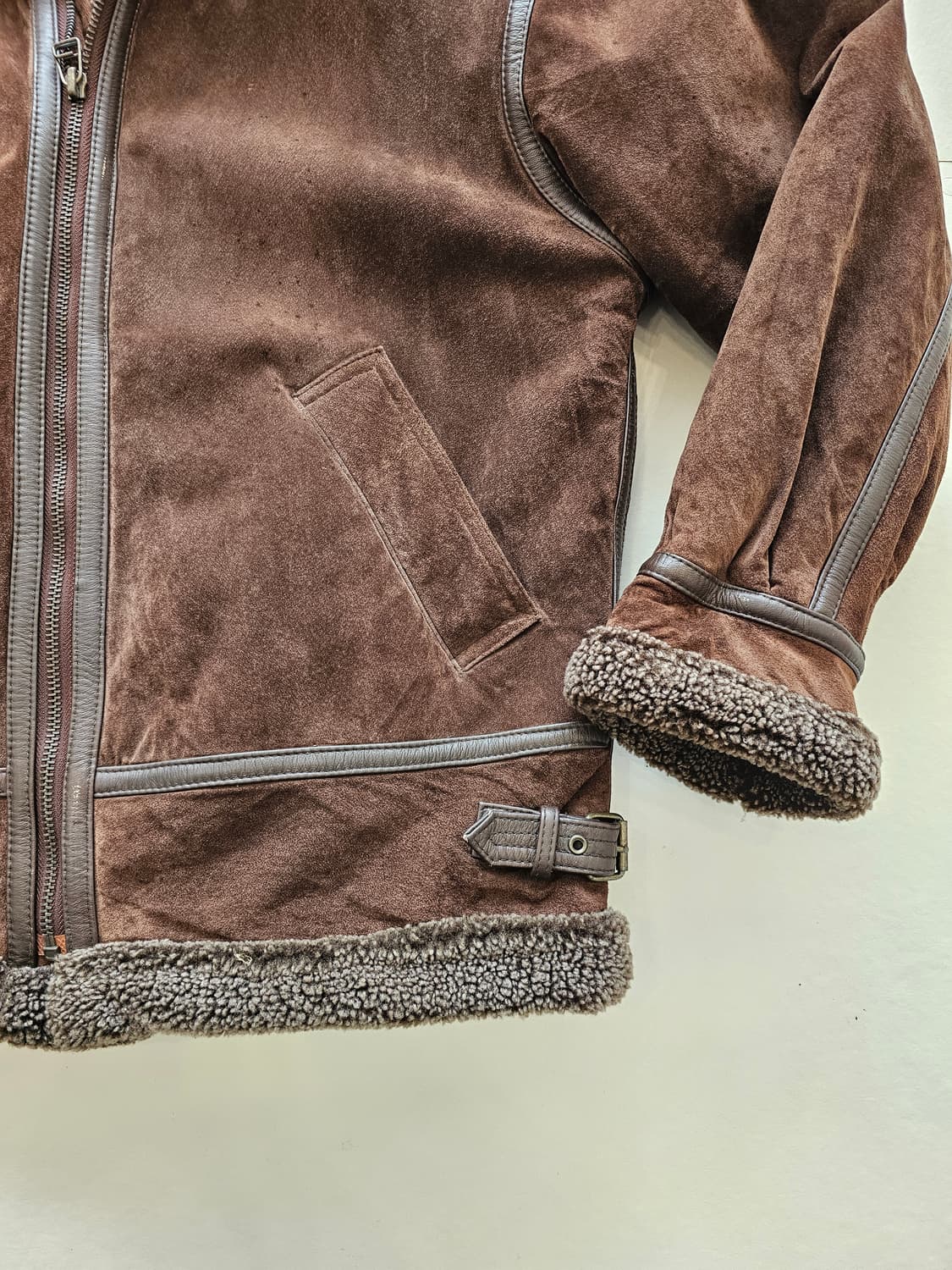 빈티지 B-3 자켓 무스탕/100-105 상품이미지3