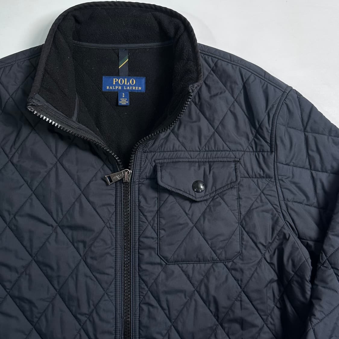 폴로 랄프로렌 네이비 퀼팅 자켓  상품이미지5