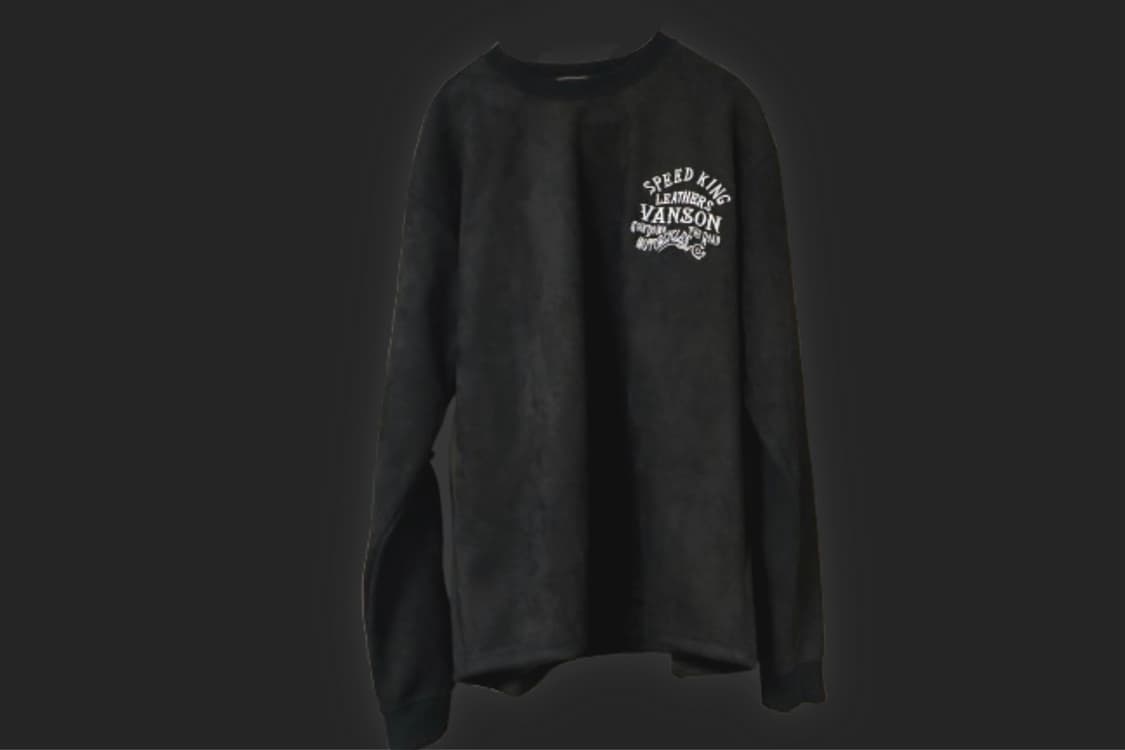 Vanson 벤슨 본 스웨이드 티 🏴‍☠️ 상품이미지2