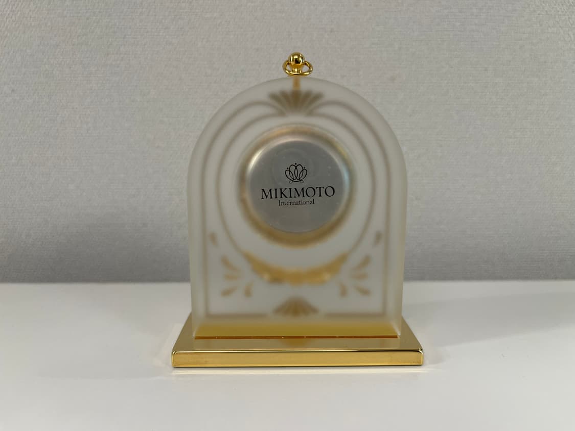 미키모토 펄 진주 아치형 탁상시계 MIKIMOTO 5번 상품이미지4