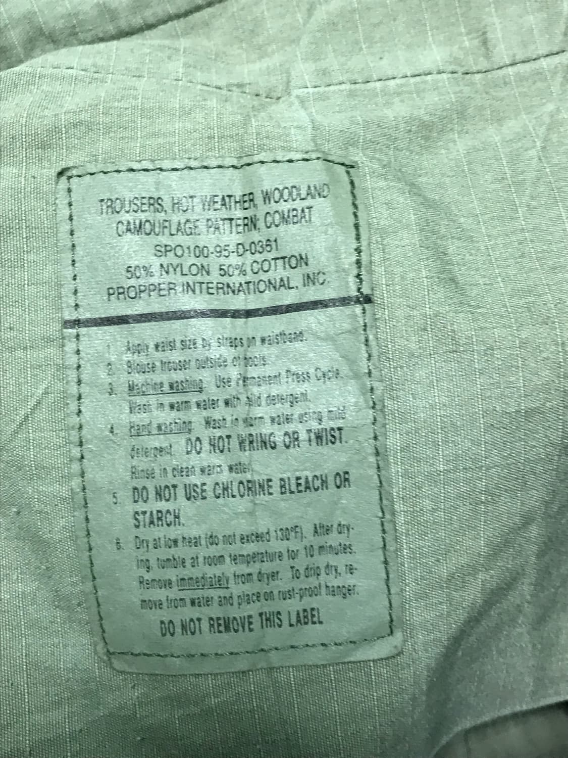 우드랜드 팬츠 medium / short 상품이미지3