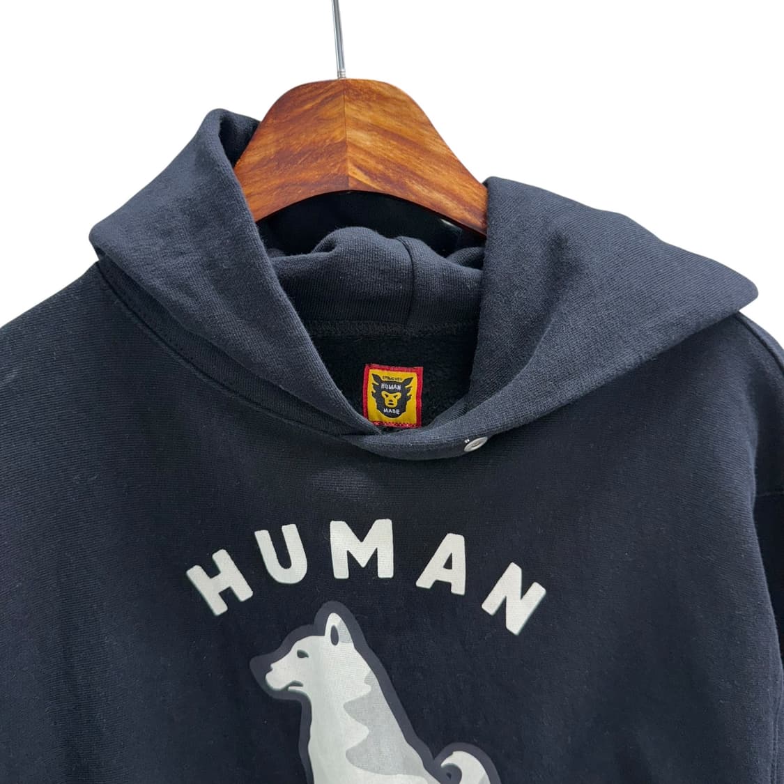 [XL] 휴먼메이드 블랙 진돗개 후드티 상품이미지6