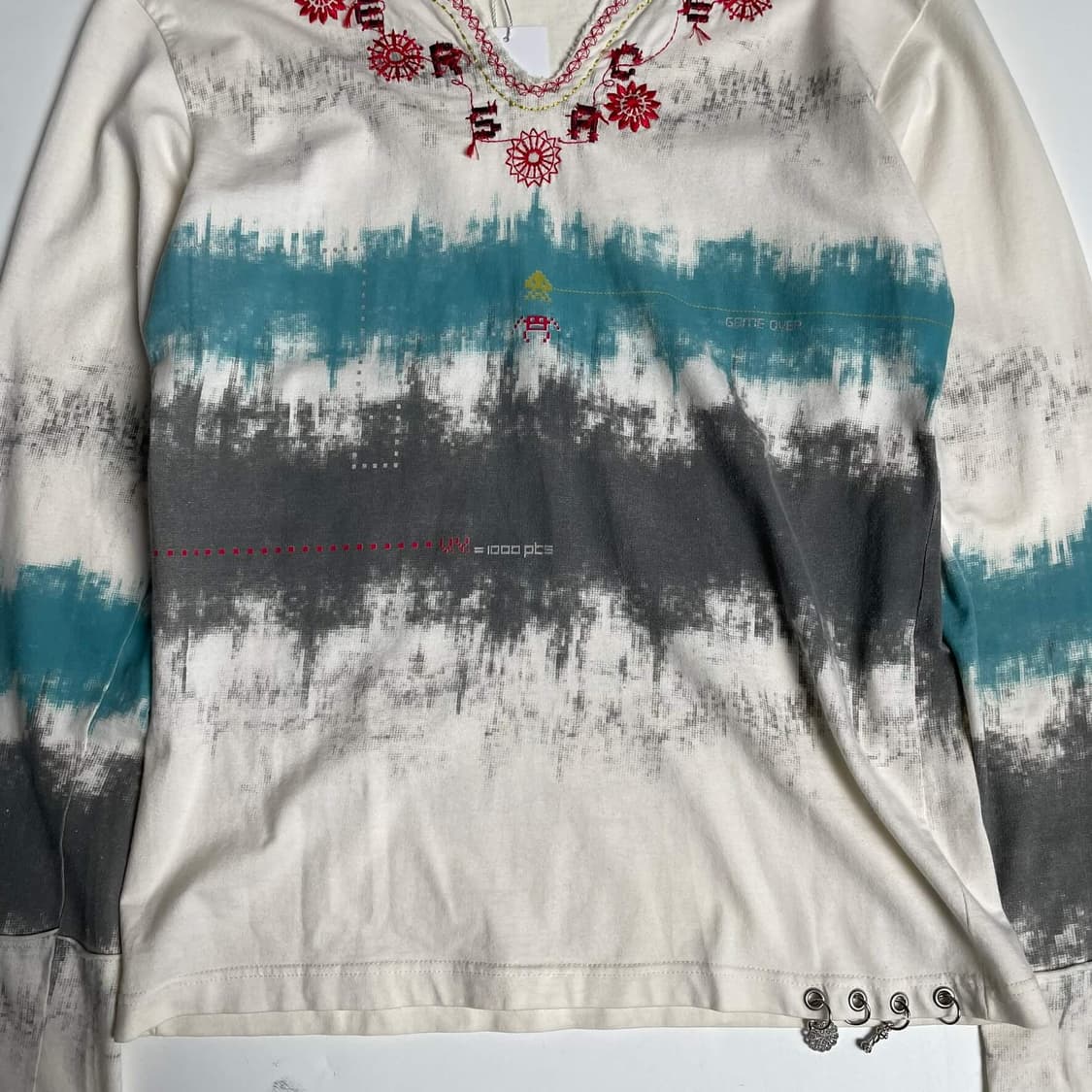 Versace 에스닉 자수 롱 슬리브 (italy made)   상품이미지4