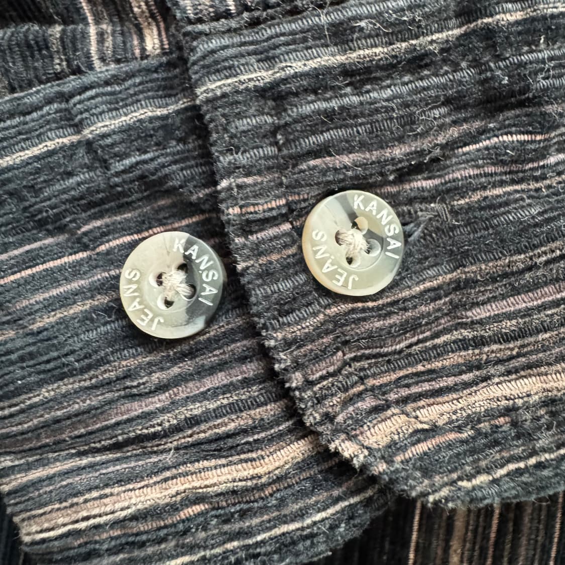 KANSAI 일본빈티지 벨벳셔츠 y2k 빈티지셔츠 남여공용셔츠 m 100 상품이미지5