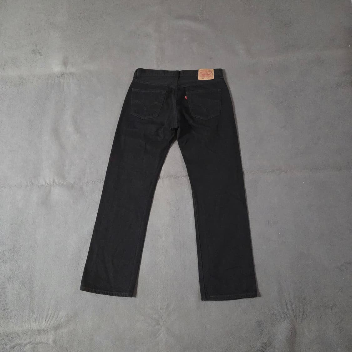 리바이스 501 블랙 데님 팬츠 36 x 32 상품이미지1