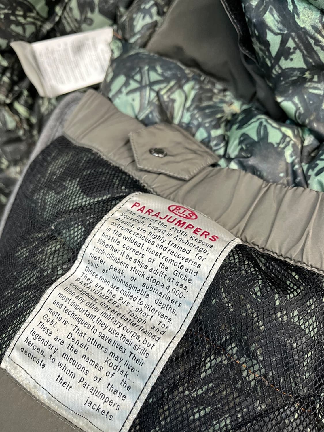 95-100) 파라점퍼스 x 발렌타인 에딘버러 다운파카  상품이미지10