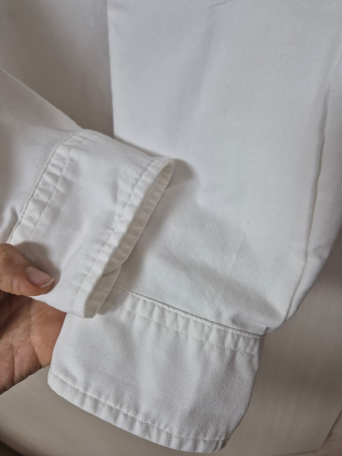 (22년) 폴로 랄프로렌 화이트 셔츠  클래식핏 신형 남방 M 상품이미지5