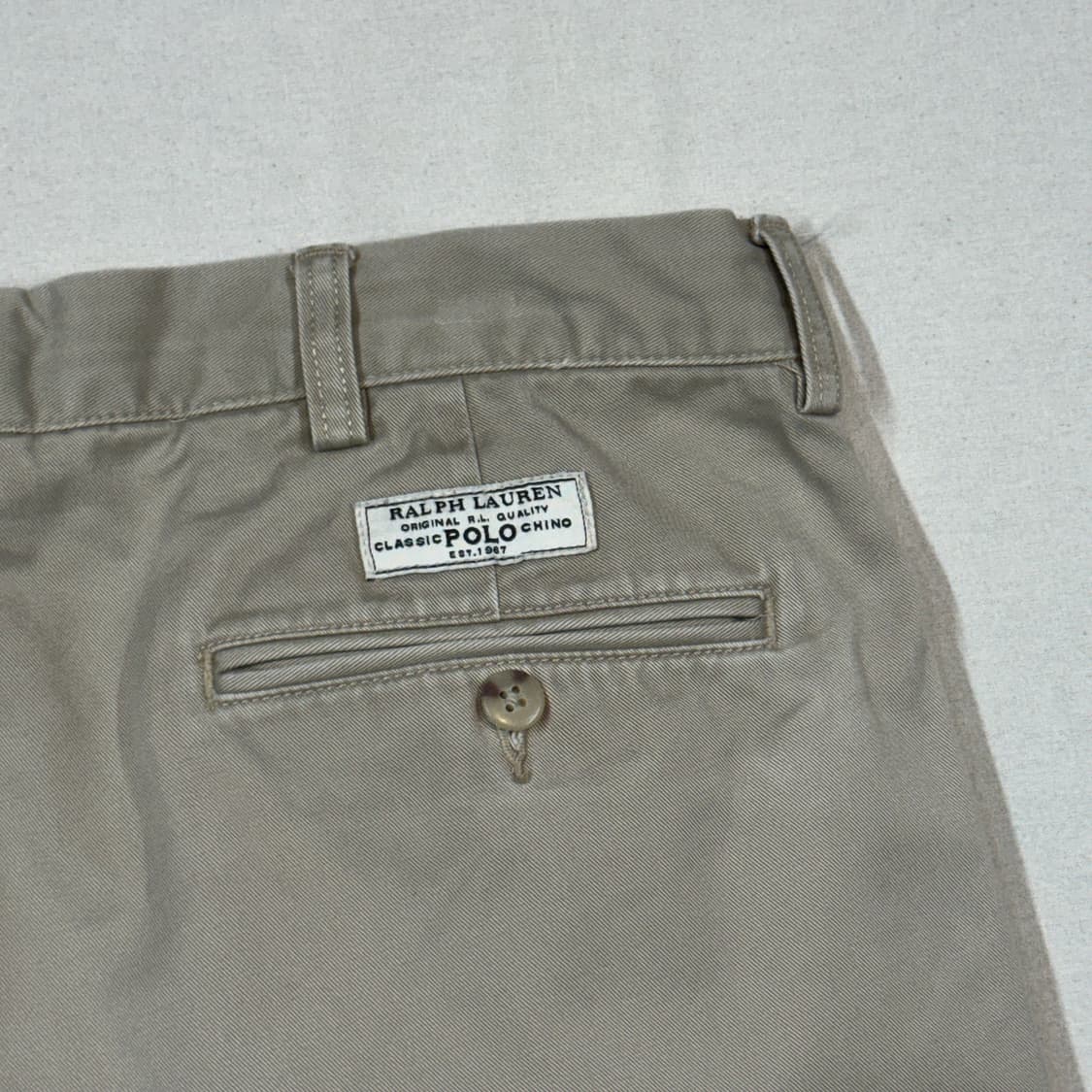 34inch) 폴로 랄프로렌 베이지 2T 클래식 치노팬츠 면바지 상품이미지4