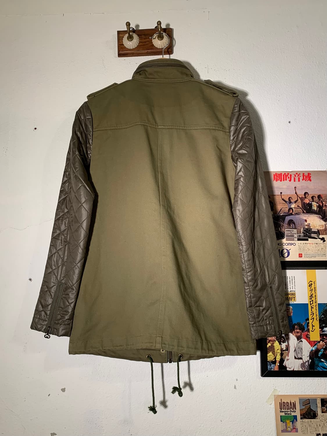 스투시 s link 지퍼 m65 자켓 + 퀼팅 베스트 상품이미지6