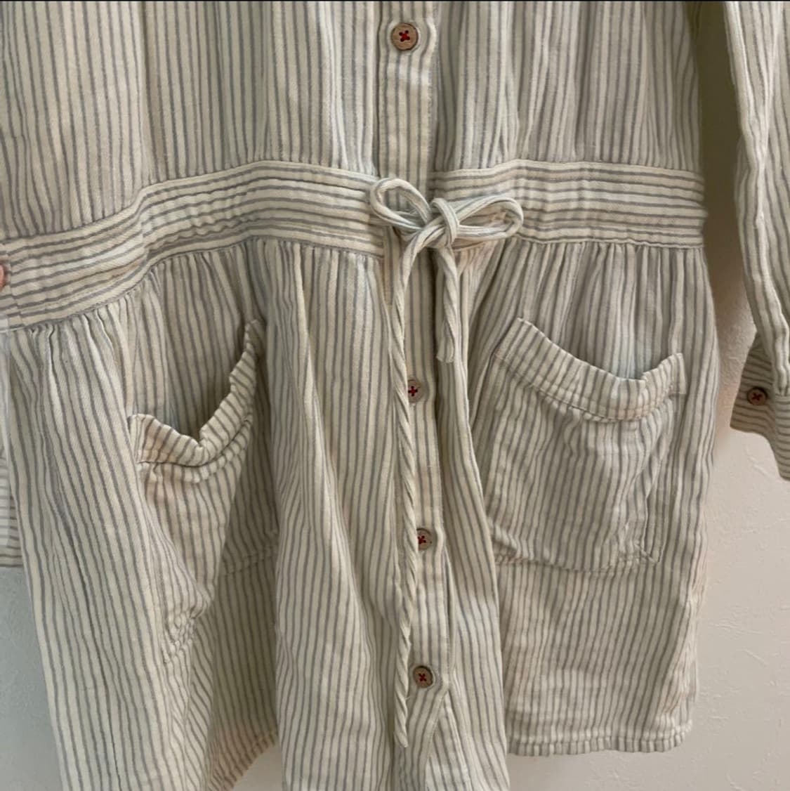 빈티지 arrow 스트라이프 셔츠원피스 상품이미지8