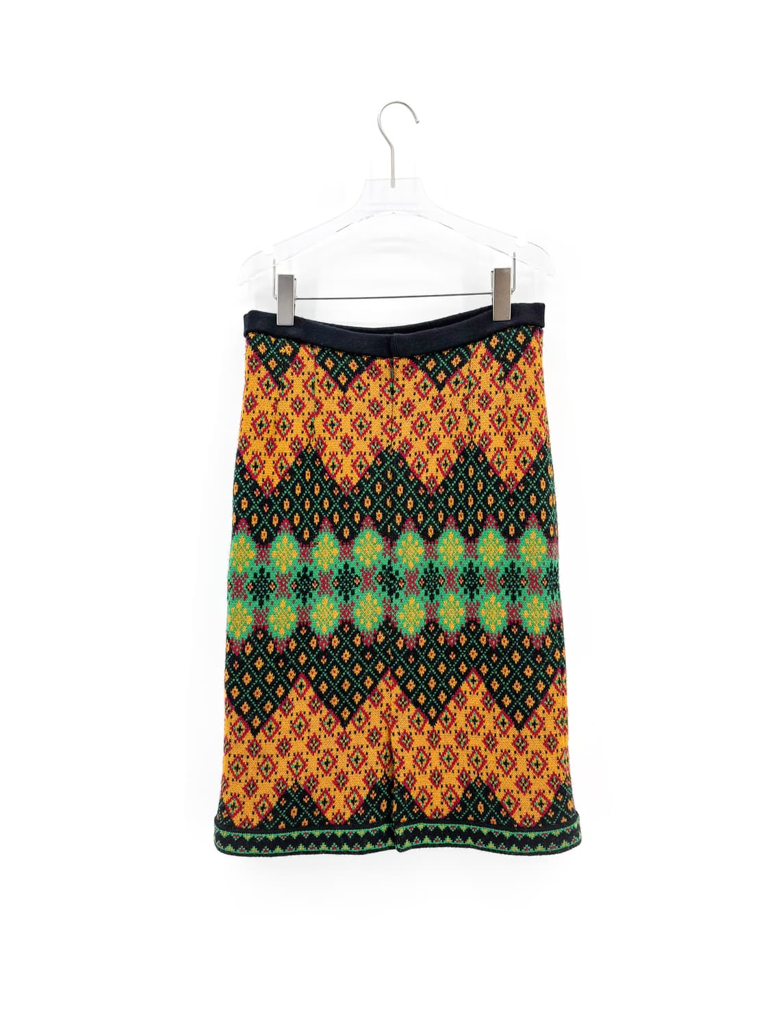  빈티지 울 니트 스커트 상품이미지5