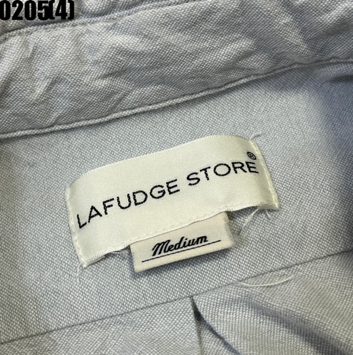 [M] 라퍼지스토어 하늘색 반팔 셔트 남방 0205(4) 상품이미지3