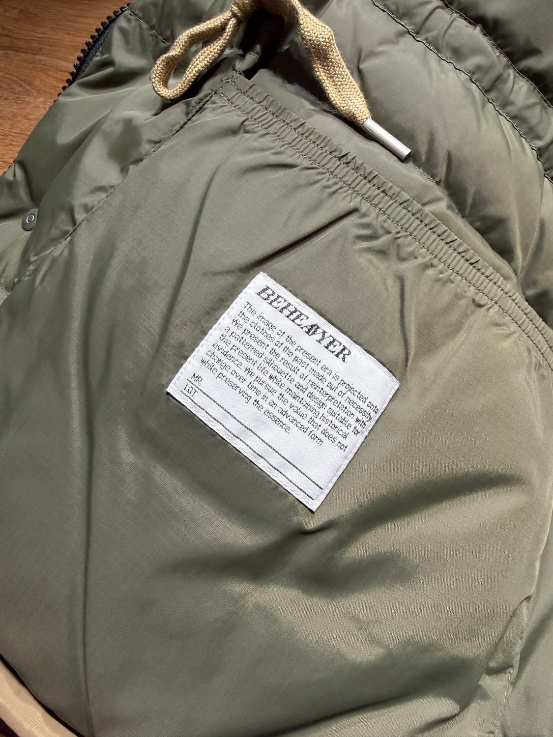 비헤비어 시에라 덕다운 파카 패딩 브라운 탄 상품이미지6