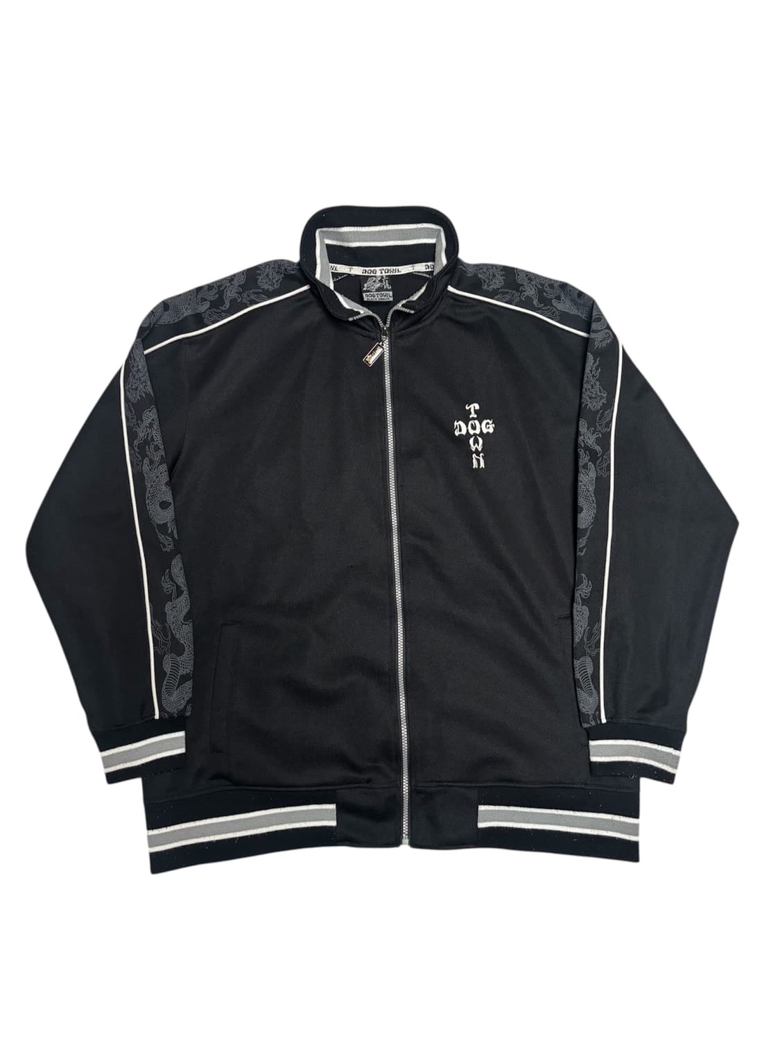 도그타운 Dogtown 블랙 드래곤 사이드라인 디테일 트레이닝 셋업 XL 상품이미지2