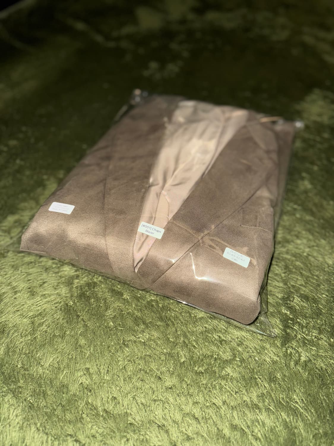 [46R] 챕스 랄프로렌 텍스쳐드 릴렉스 핏 블레이저 자켓 브라운 상품이미지10