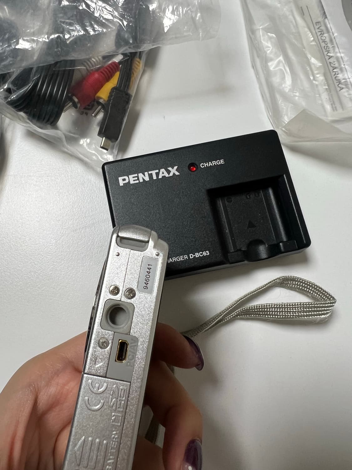 (풀박스) Pentax optio M40 실버 빈티지 디카 상품이미지10