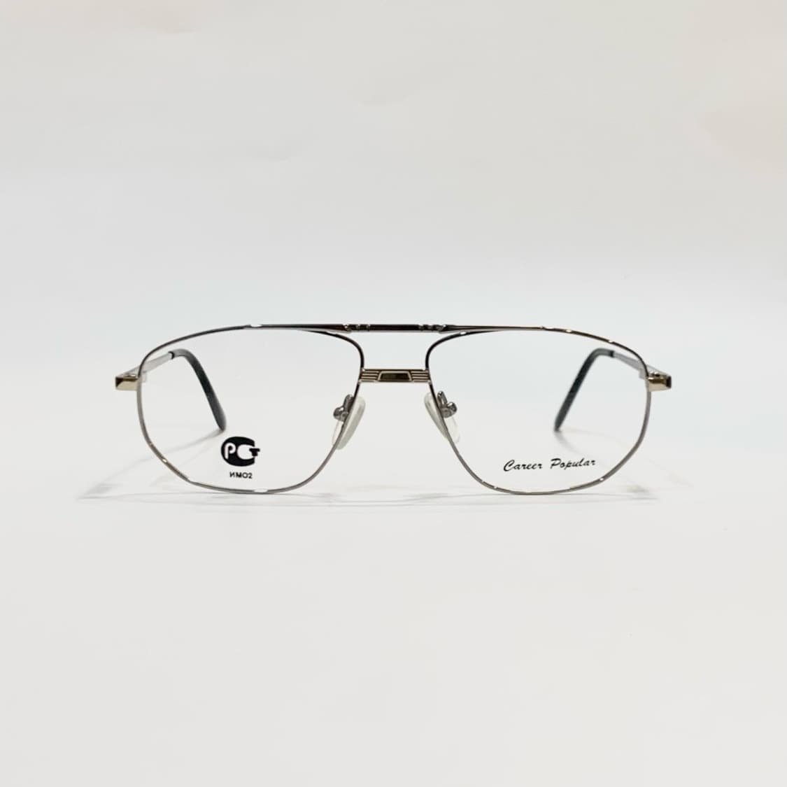 [픽키-677] 투브릿지 실버 메탈 안경 사각 라운드 안경테 상품이미지1