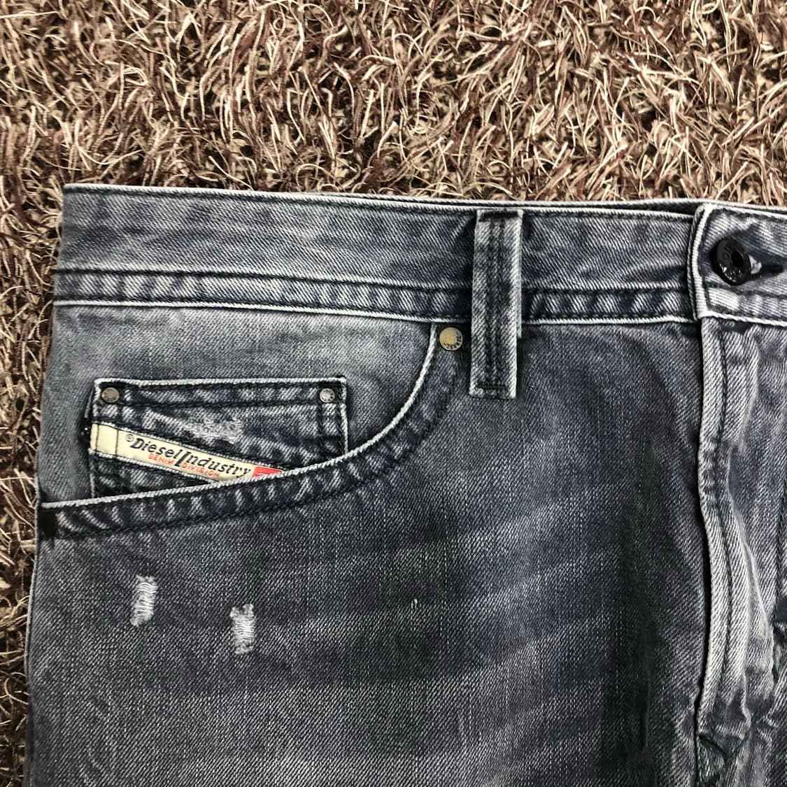 디젤 Thavar 워싱 디스 데님 팬츠 상품이미지4