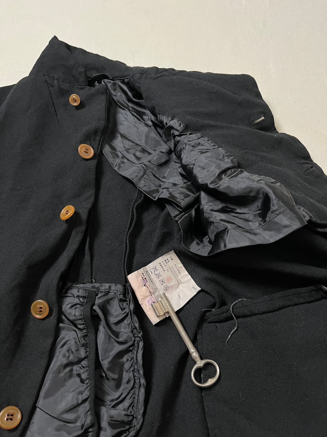 꼼데가르송 폴리 축융 테일러드 자켓 comme des garcons 상품이미지10
