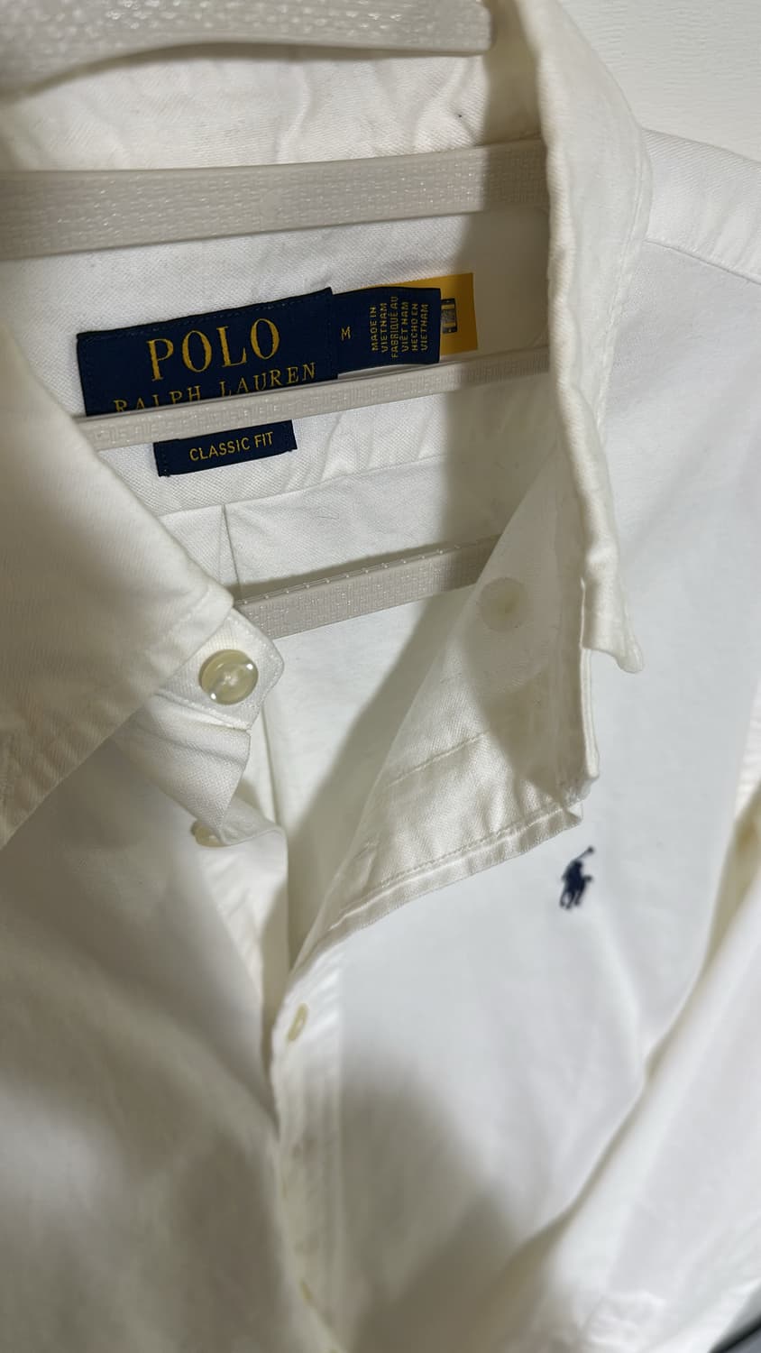 Polo Ralph Lauren Classic Fit Oxford 흰색 상품이미지2