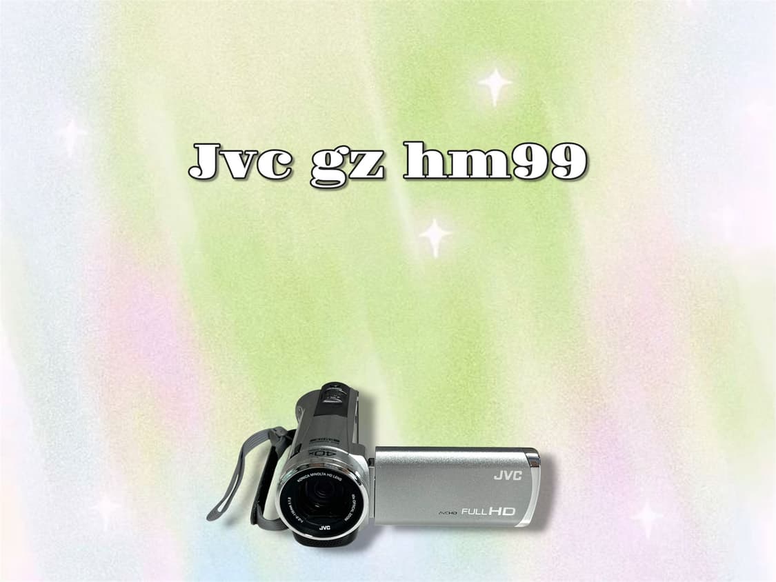 특가/ 🐾A급!!! / jvc hm99 빈티지 캠코더 카메라 실버 상품이미지1