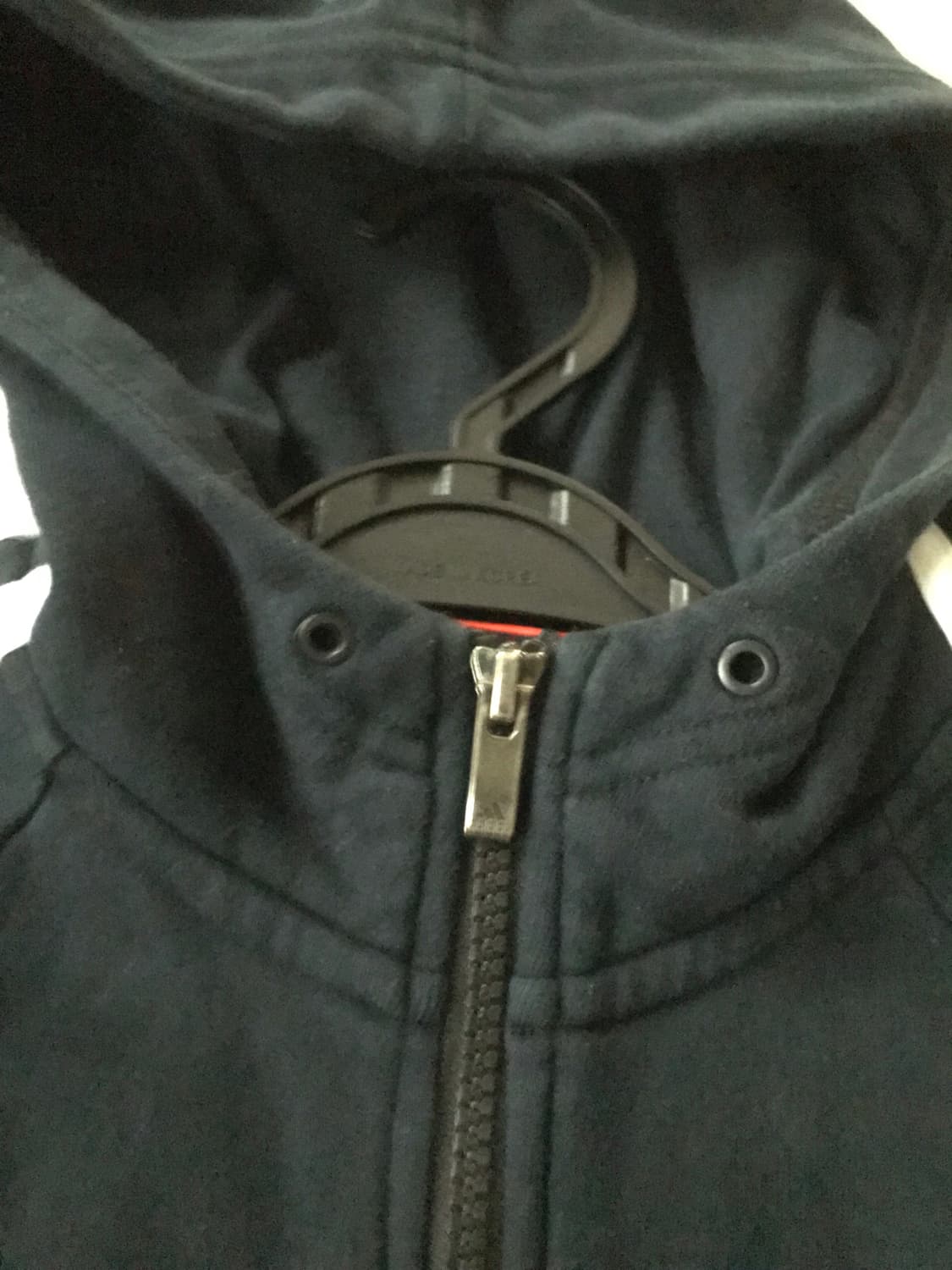 아디다스 검흰 후드집업 상품이미지7